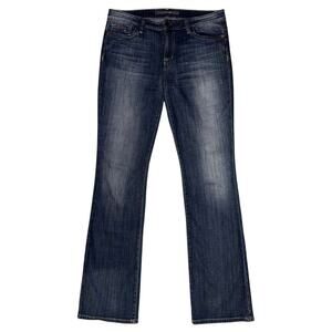 Joe’s Icon Fit Bootcut Jeans Womens 30 Dark Wash Stretch Denim Zip Fly Y2K Retro